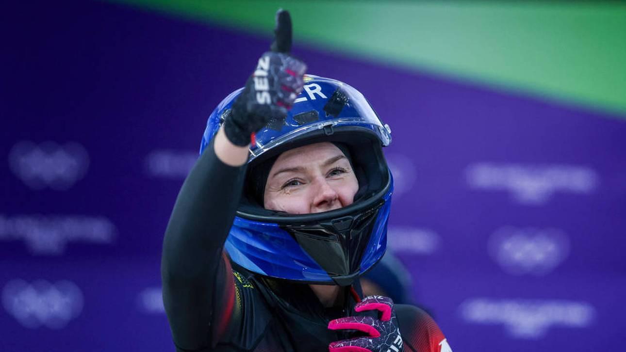 Laura Nolte liegt zur Halbzeit in Führung