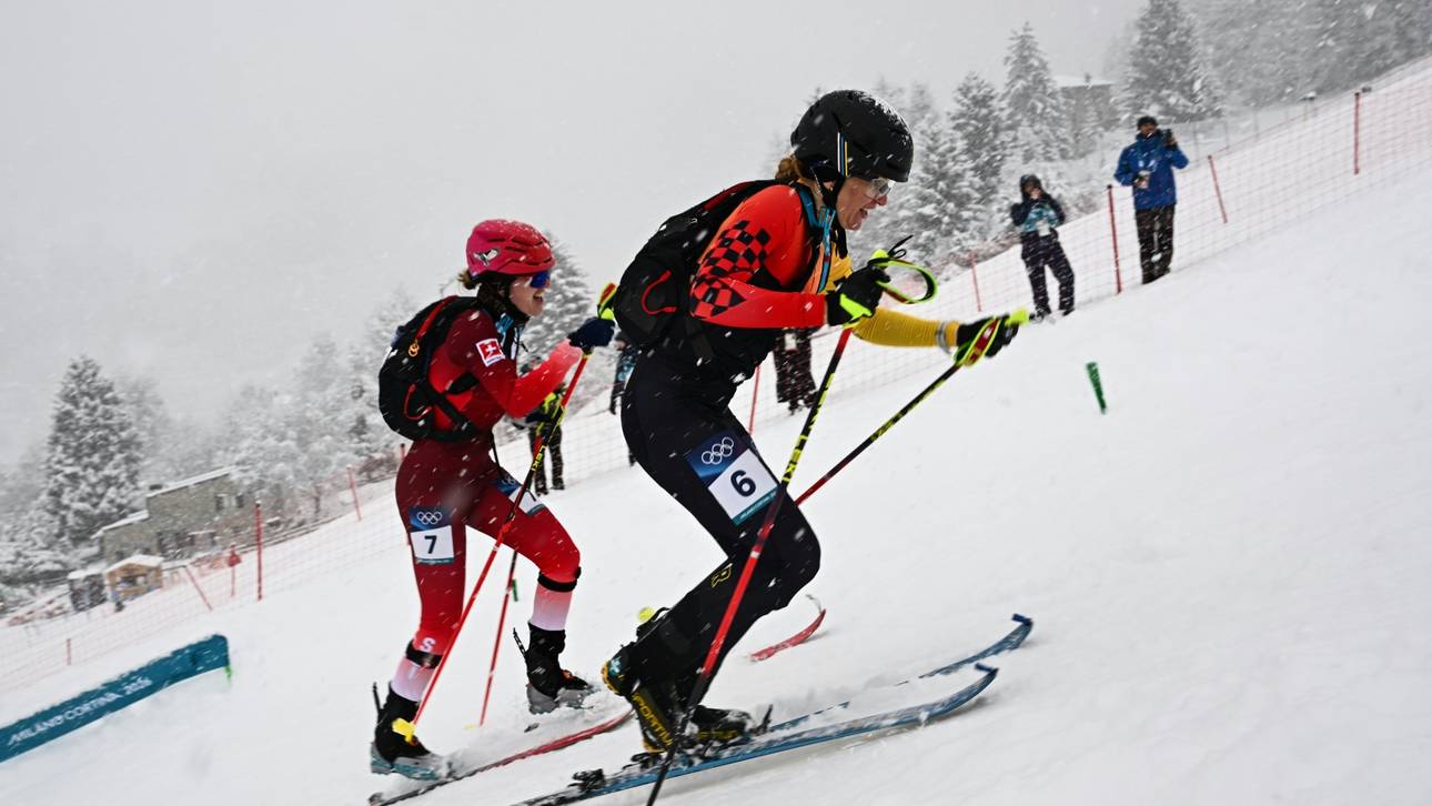 Tatjana Paller (vorne) in ihrem Halbfinale