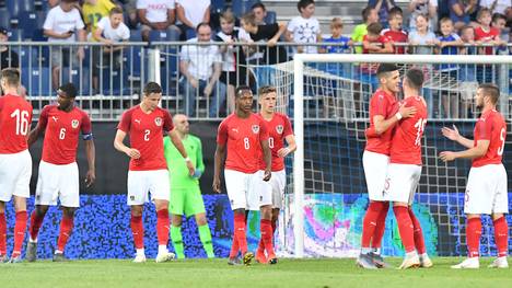 FBL-EURO-U21-FRIENDLY-AUT-FRA Nach dem Auftaktsieg gegen Serbien will Österreich nun gegen Dänemark nachlegen