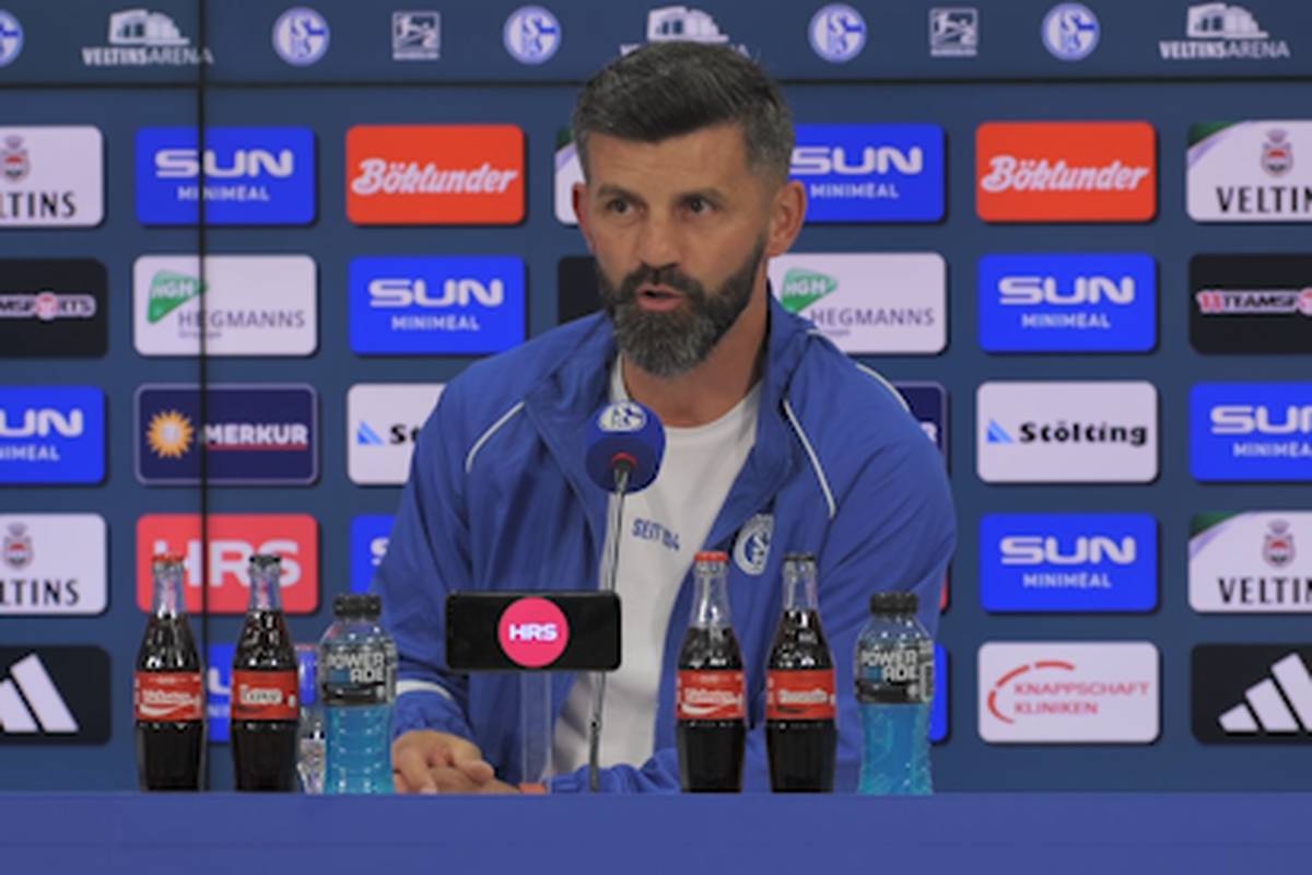 Bryan Lasme hatte auf Schalke bislang keine einfache Zeit. Sein Trainer Miron Muslic schwärmt aber von den Qualitäten des Stürmers. Vor allem körperlich sieht der Österreicher Lasme in einer anderen Liga.