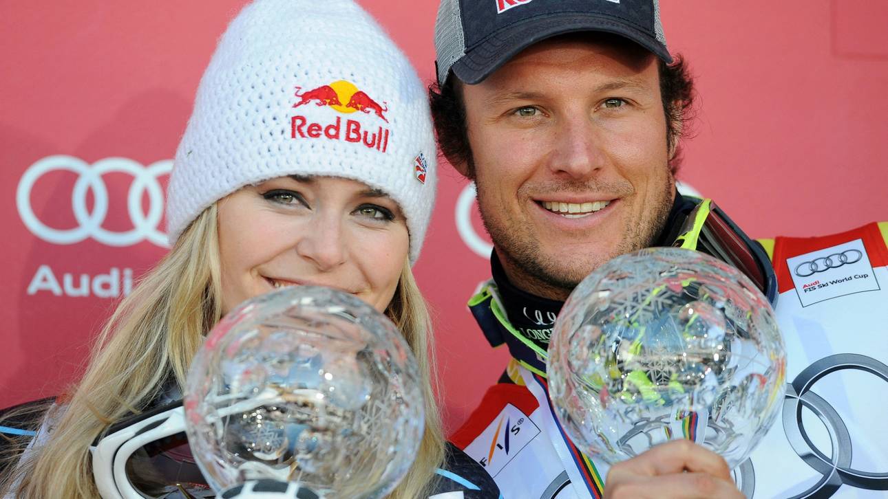 Lindsey Vonn und Aksel Lund Svindal im Jahr 2012