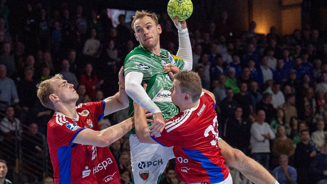 Die Füchse um Mathias Gidsel kassierten ihre dritte Pleite