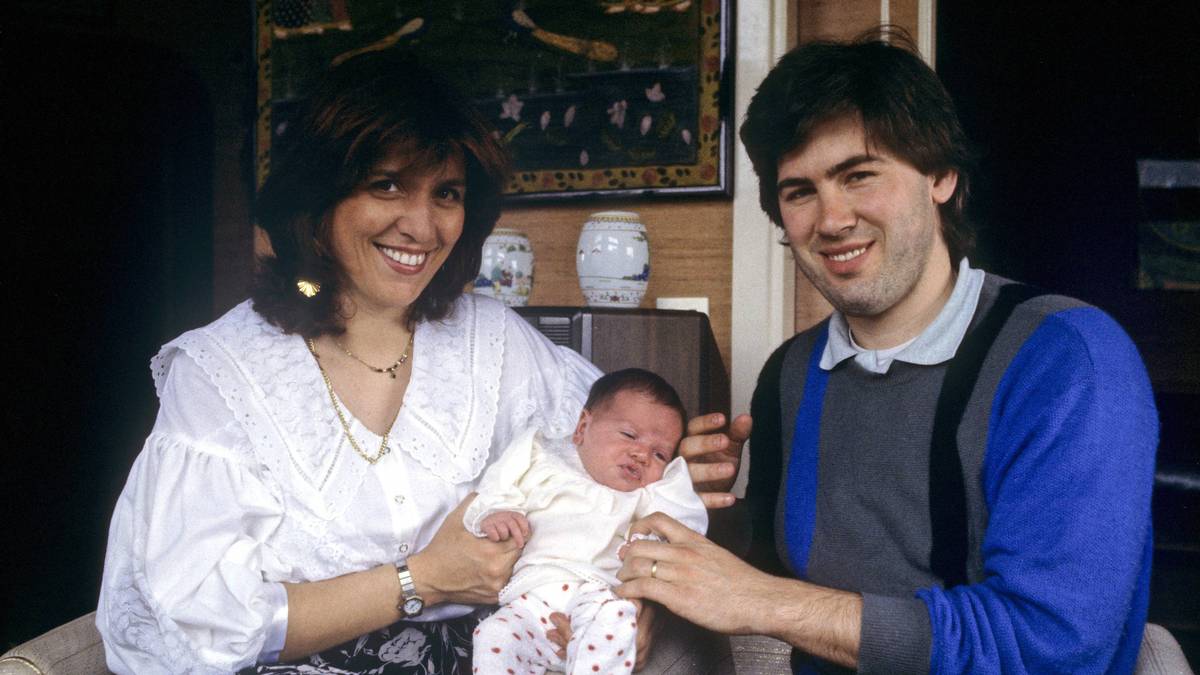 DIE FAMILIE: Mitte der Achtziger heiratete Ancelotti Luisa Gibellini, die Mutter seiner zwei Kinder Katia (im Bild) und Davide