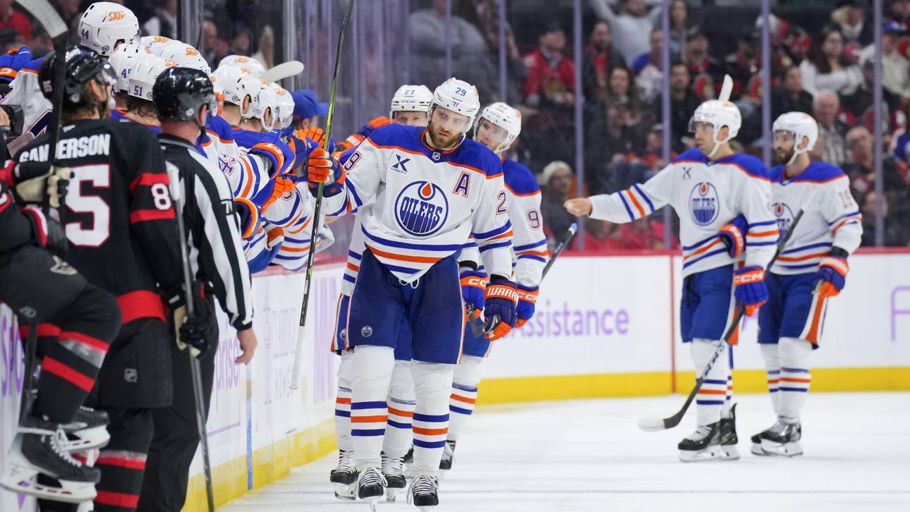 Draisaitl zieht Stützle den Zahn