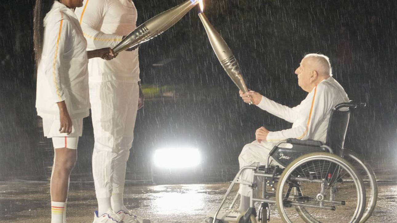 Der ergreifendste Moment der Feier