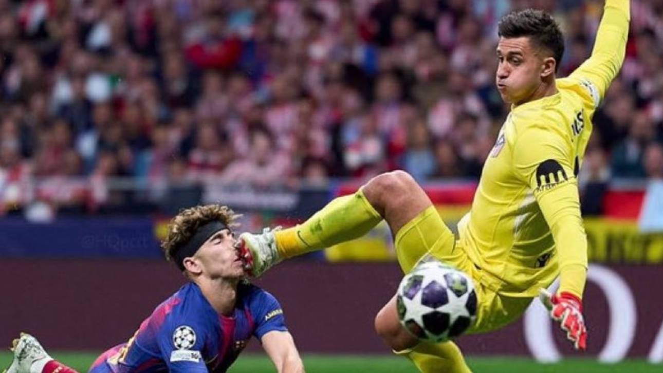 Fermín López wird brutal erwischt
