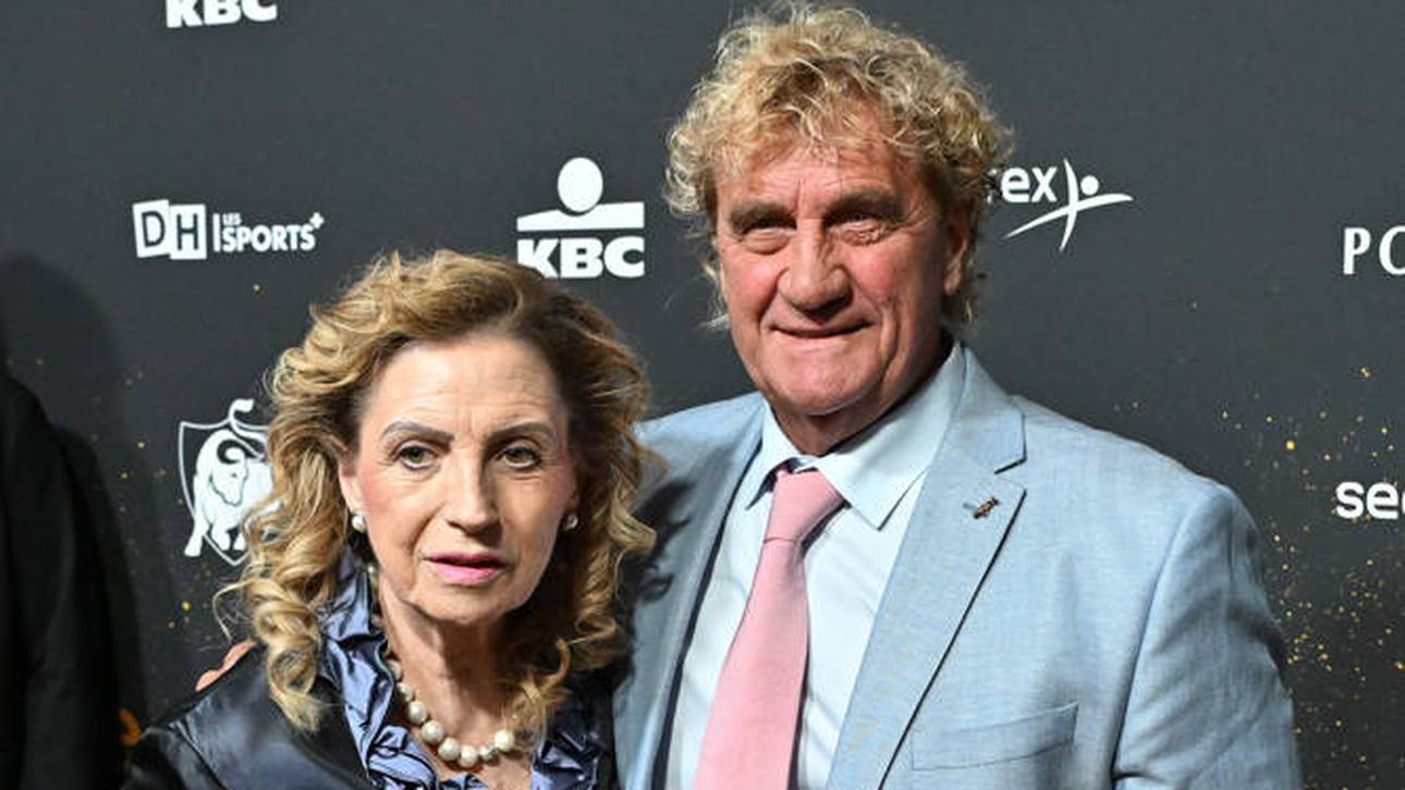 Jean-Marie Pfaff mit Ehefrau Carmen