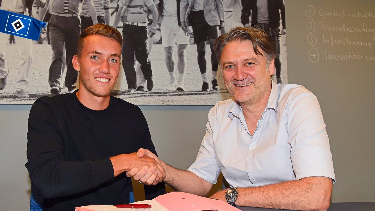 HSV holt Sturm-Talent aus Frankfurt