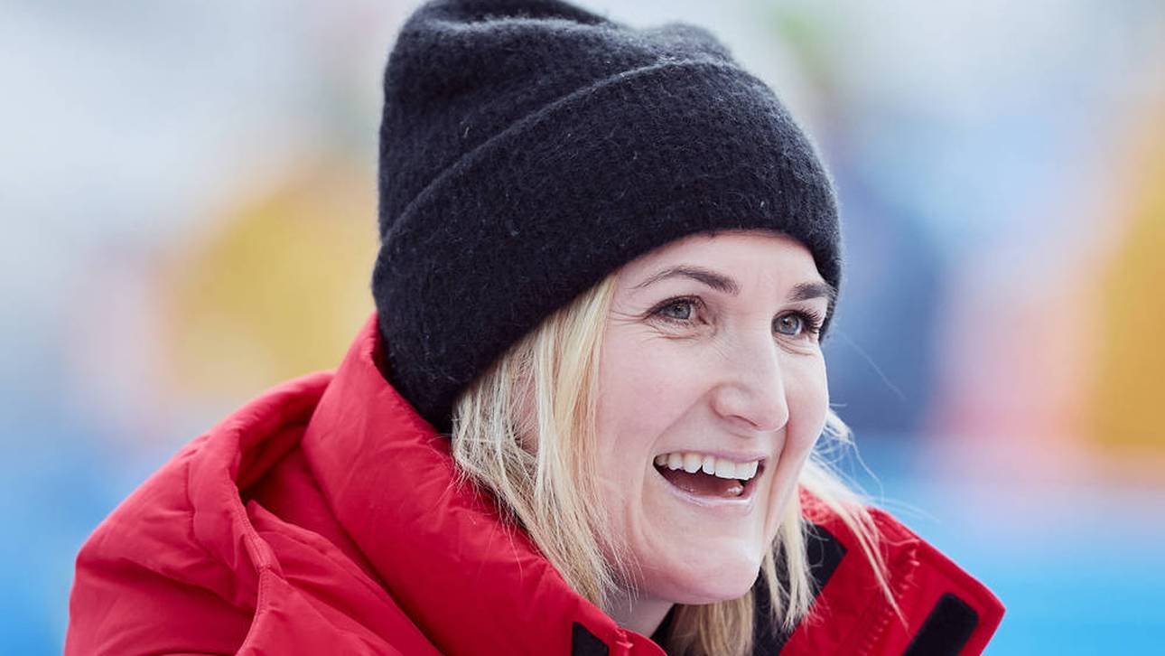 Biathlon-Legende im Babyglück