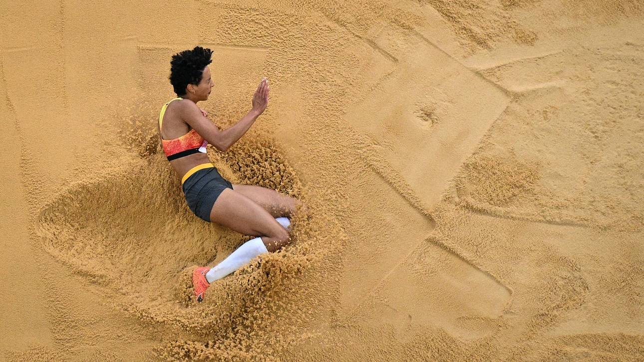 Mihambo knapp geschlagen