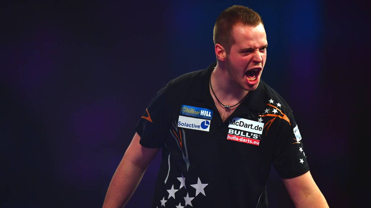 MAX HOPP: Der "Maximizer" hat mit zwei Turniersiegen auf der PDC-Tour den Durchbruch geschafft. Bei der WM ist er erstmals unter den 32 besten Spielern gesetzt
