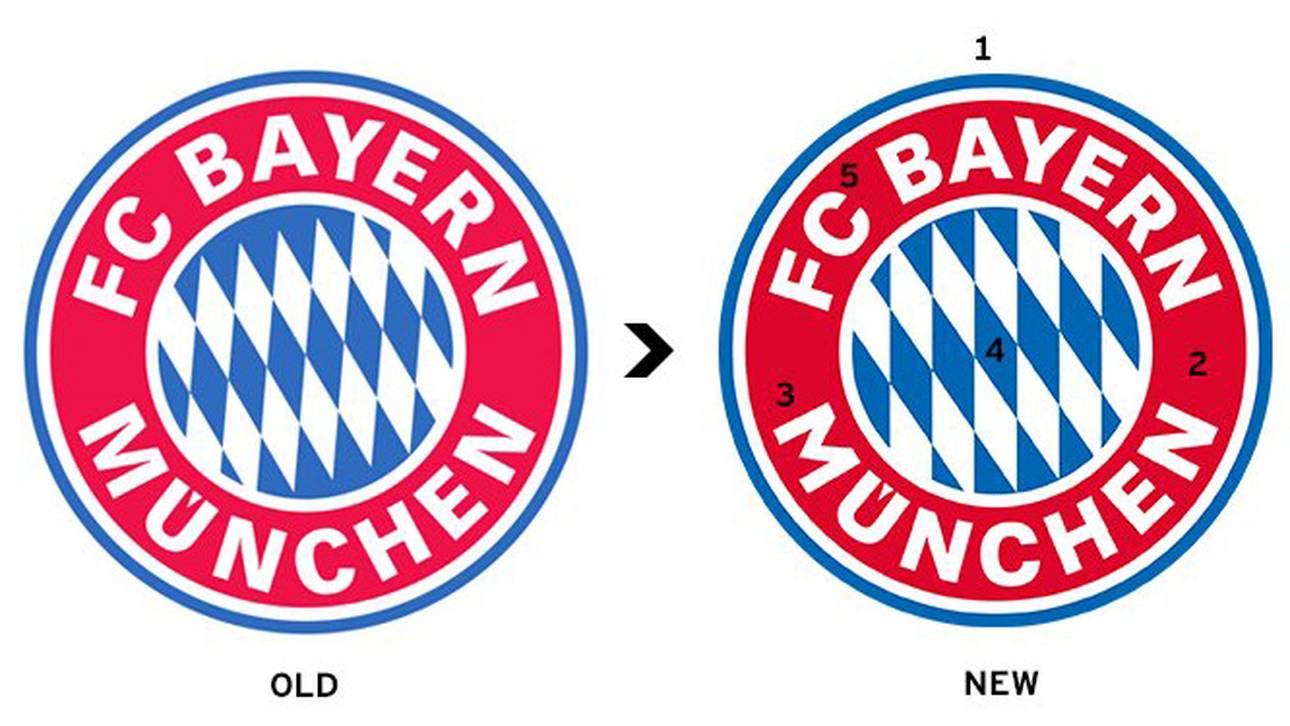 FC Bayern ändert sein Logo