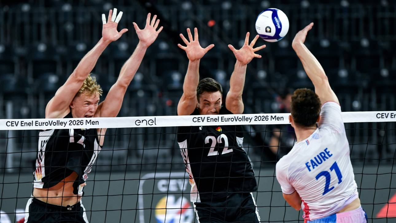 Volleyball-EM: Deutschland im Achtelfinale gegen Bulgarien