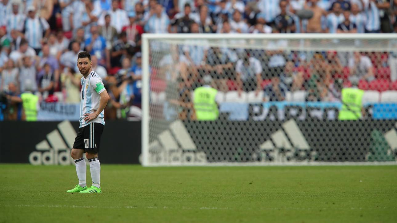 Lionel Messi erzielte in 128 Länderspielen für Argentinien 65 Tore - einen großen Titel holte er nicht