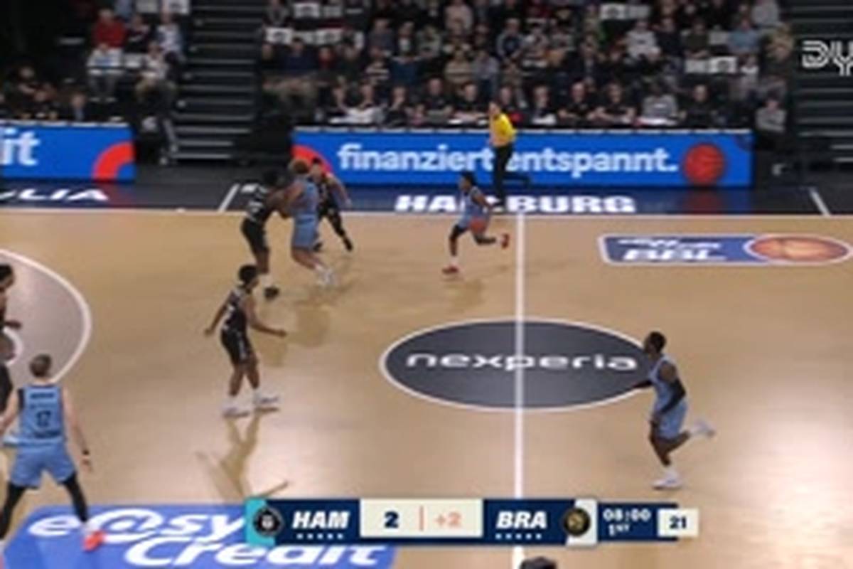 Spiel Highlights zu Veolia Towers Hamburg - Basketball Löwen Braunschweig