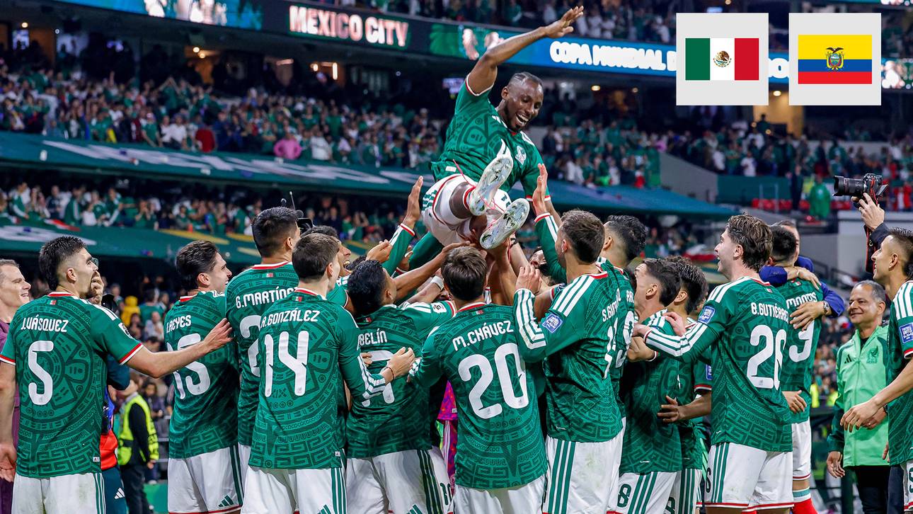 Grenzenloser Jubel! Mexiko bezwingt DFB-Schreck
