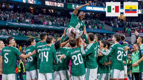 Mexiko spielt seine Heimstärke weiter aus und feiert im Sechzehntelfinale der WM einen Sieg gegen Deutschland-Schreck Ecuador. Zwei sehenswerte Treffer brachten den Einzug in die nächste Runde für den Co-Gastgeber. 