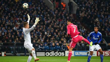 Champions League-Schalke 04-Real Madrid-Timon Wellenreuther-Cristiano Ronaldo