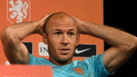 Arjen Robben kassierte mit den Niederlanden eine herbe Klatsche gegen Frankreich