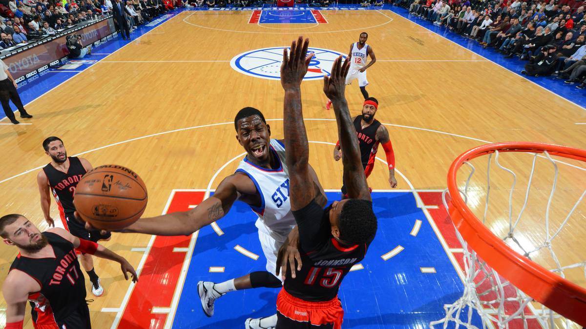 Auch gegen die Toronto Raptors gibt es mal wieder nix zu holen für Philly