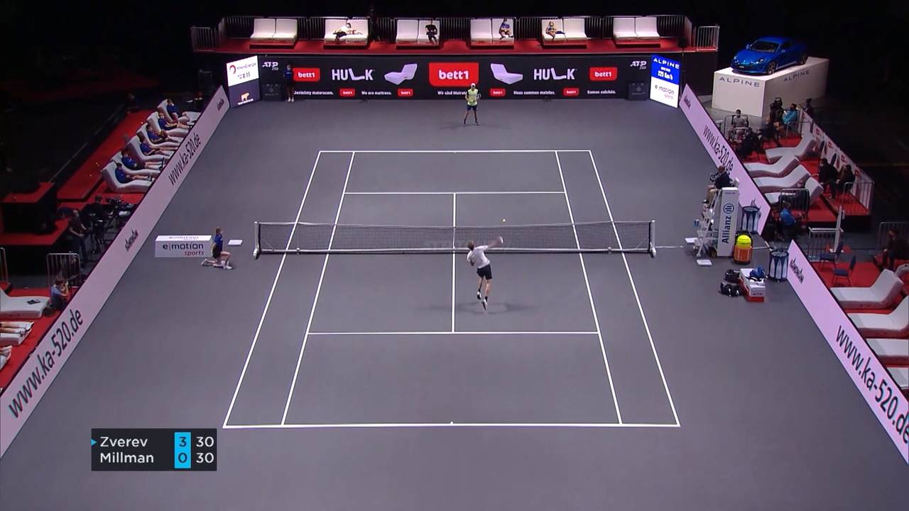Zverev in Köln im Viertelfinale
