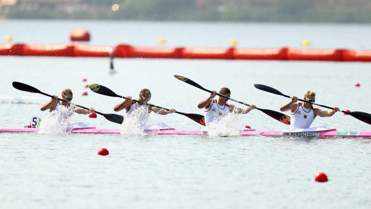 Kajak-Vierer verliert Goldduell