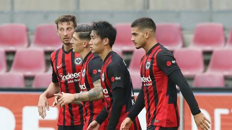 Remis: Eintracht Frankfurt holt einen 0:2-Rückstand auf