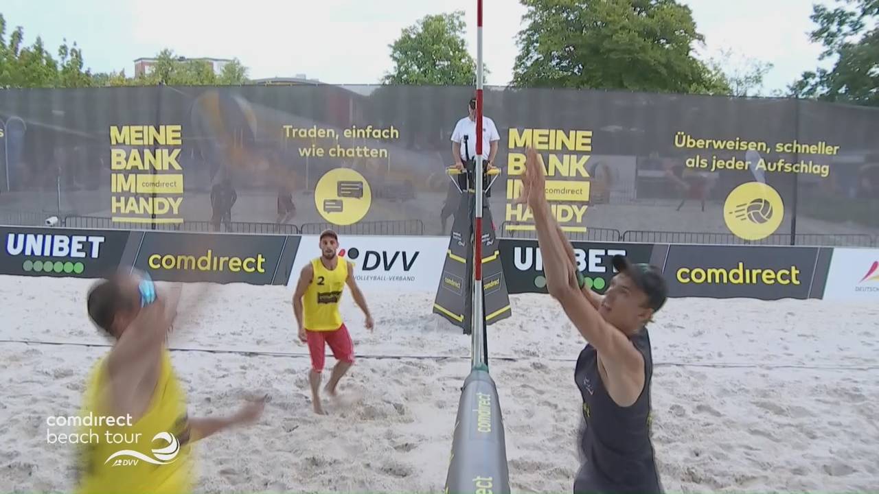 Beachvolleyball: Thole/Wickler mit Niederlage, Poniewaz-Duo siegt spektakulär
