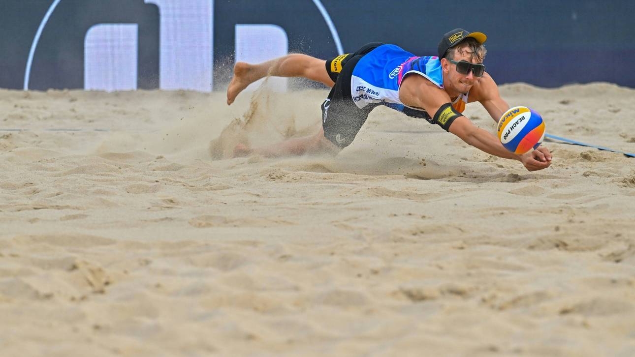 Beachvolleyball-Duo verpasst Turniersieg