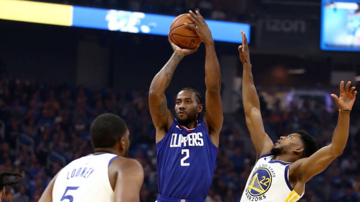 GOLDEN STATE WARRIORS: Zwei Tage später feierten die Clippers den nächsten Sieg - und was für einen. Den Golden State Warriors ließen sie beim 141:122 nicht den Hauch einer Chance - und das im ersten Spiel im Chase Center, Golden States neuer Heimstätte
