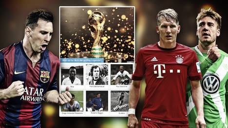 Messi, Schweinsteiger & Bendtner jubeln