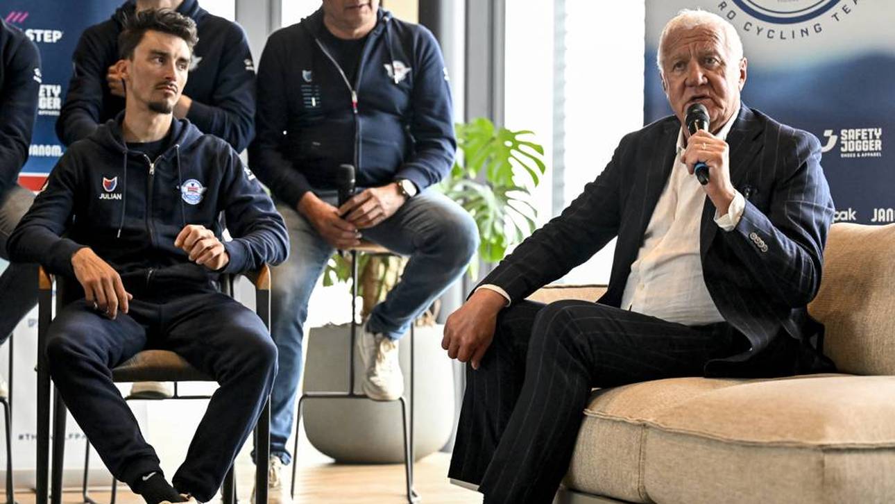 Zwischen Julian Alaphilippe und Teamboss Patrick Lefevere kriselte es schon länger
