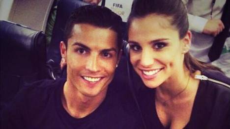 Optisch ein schönes Paar: Cristiano Ronaldo und Lucia Villalon in Zürich.