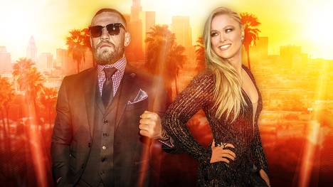 Conor McGregor (l.) und Ronda Rousey sind die Superstars der UFC