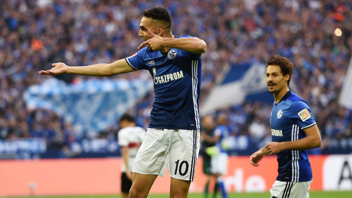 Nabil Bentaleb nutzt die Chance mit etwas Glück: Die frühe Führung für Schalke