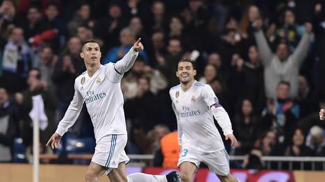 Cristiano Ronaldo (l.) traf zum 2:0 für Real Madrid gegen den BVB