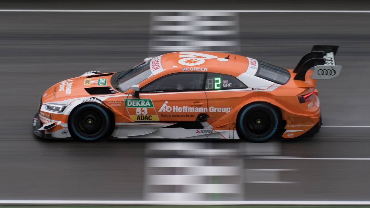 Green im zweiten Training stark