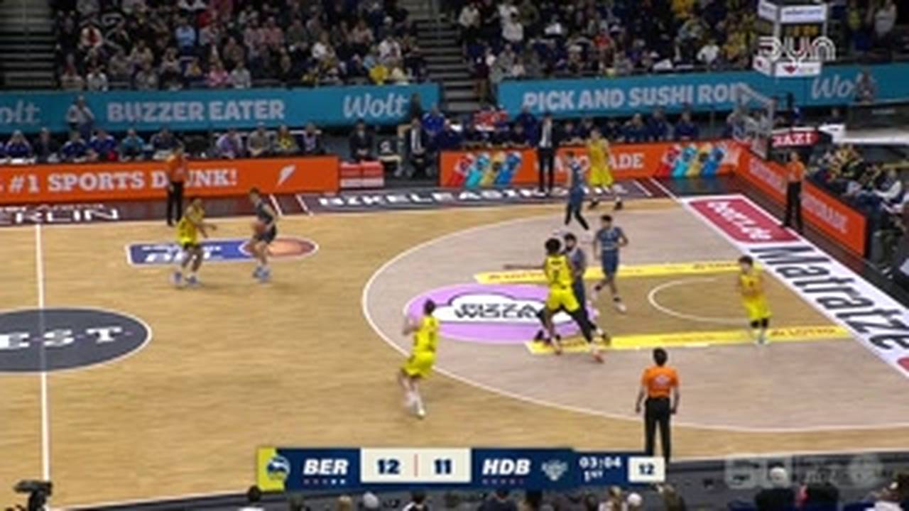 ALBA BERLIN - MLP Academics Heidelberg | BBL-Highlights im Video