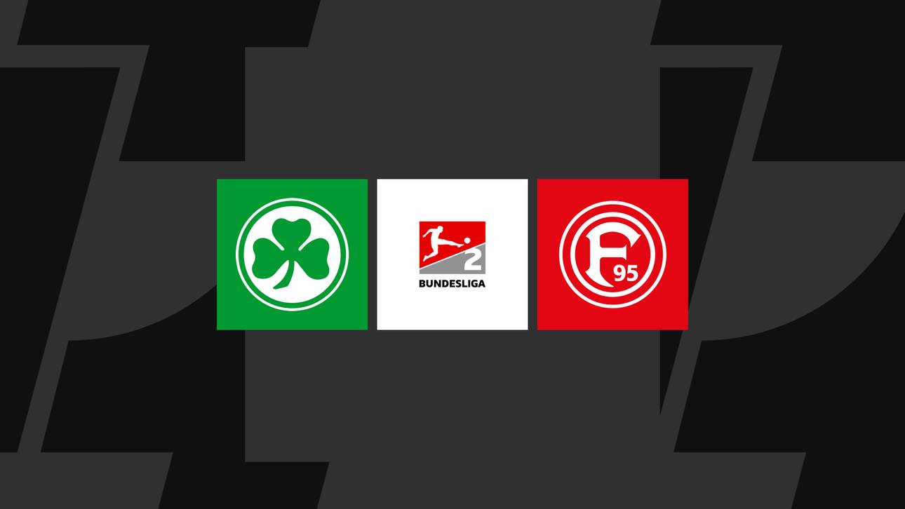 2. Bundesliga heute: Greuther Fürth gegen Düsseldorf