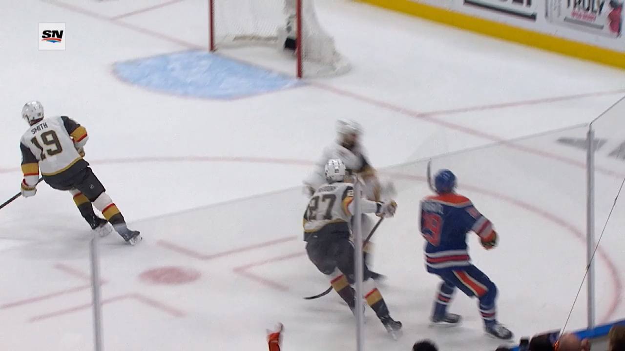 NHL: Leon Draisaitl kassiert bösen Schlag bei Oilers-Sieg gegen Vegas