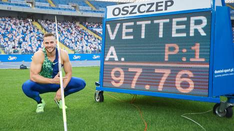 Johannes Vetter wurde zum Sportler des Monats September gewählt