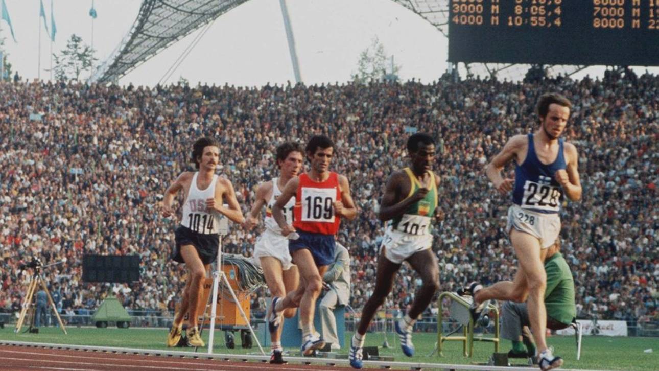 Das Finale über 10.000 Meter in München 1972
