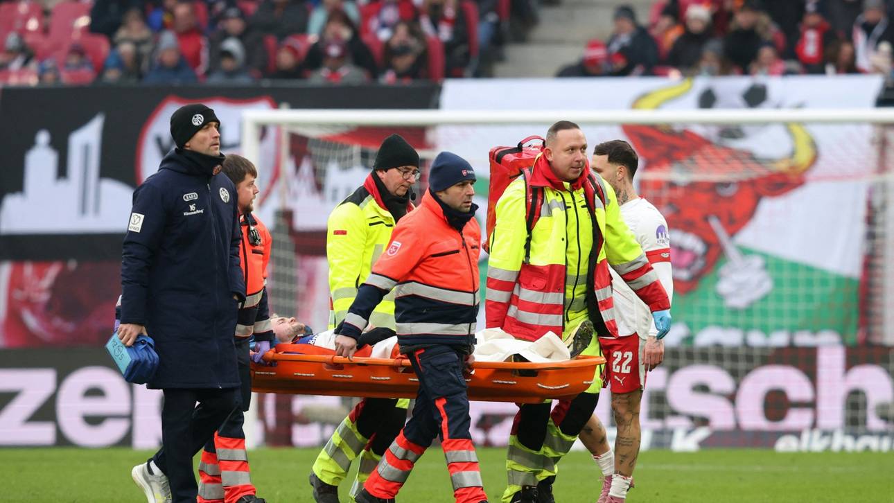 Achillessehnenriss bei Mainz-Profi