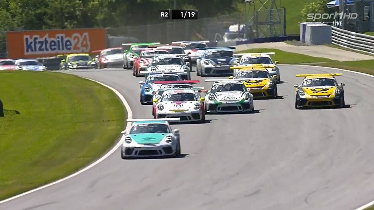 Olsen siegt bei Porsche Carrera Cup