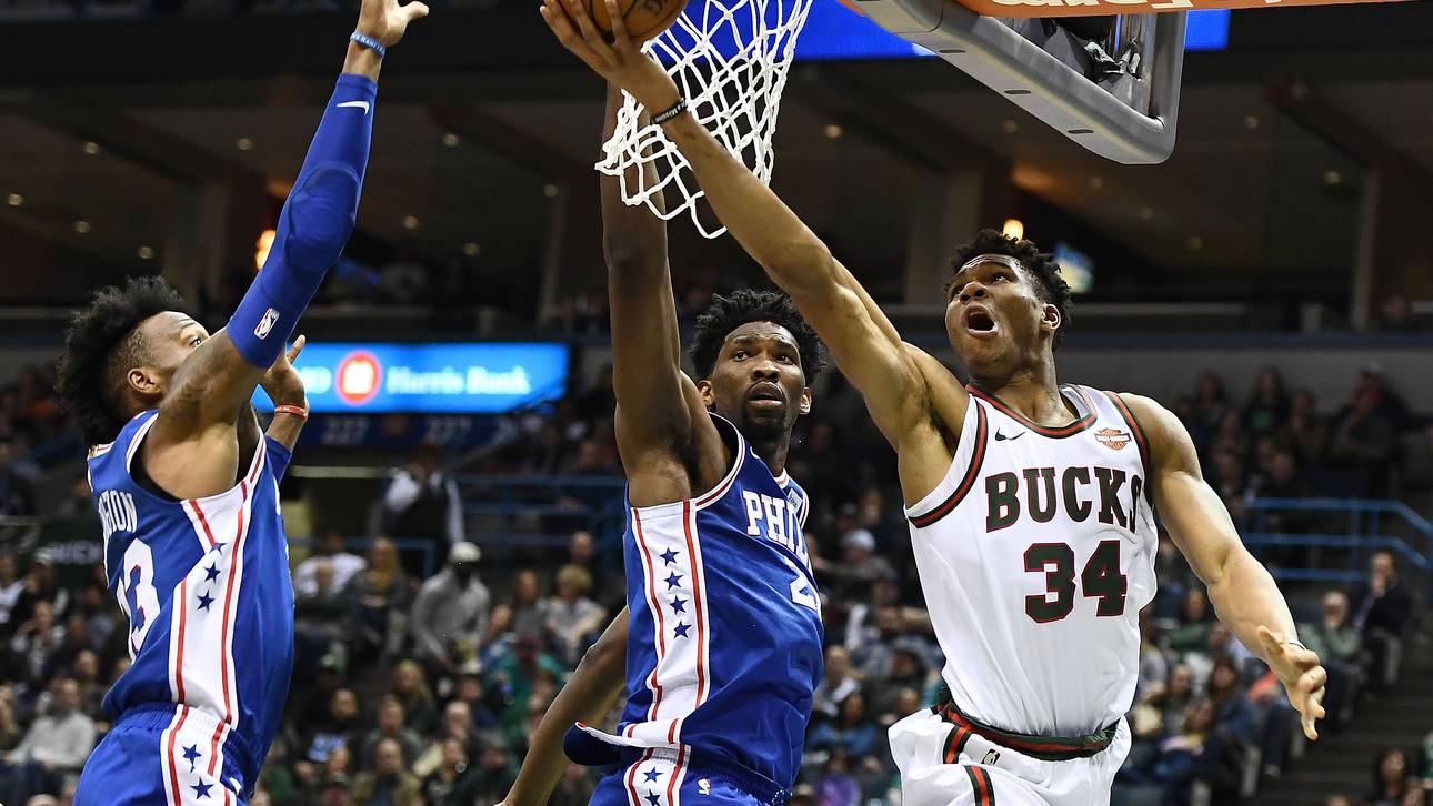 Irre Show von Embiid und Giannis