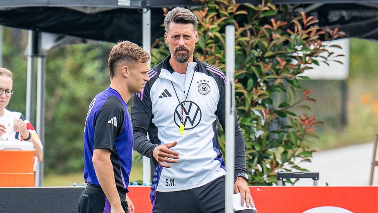 Joshua Kimmich und Sandro Wagner arbeiten in der Nations League letztmals beim DFB zusammen