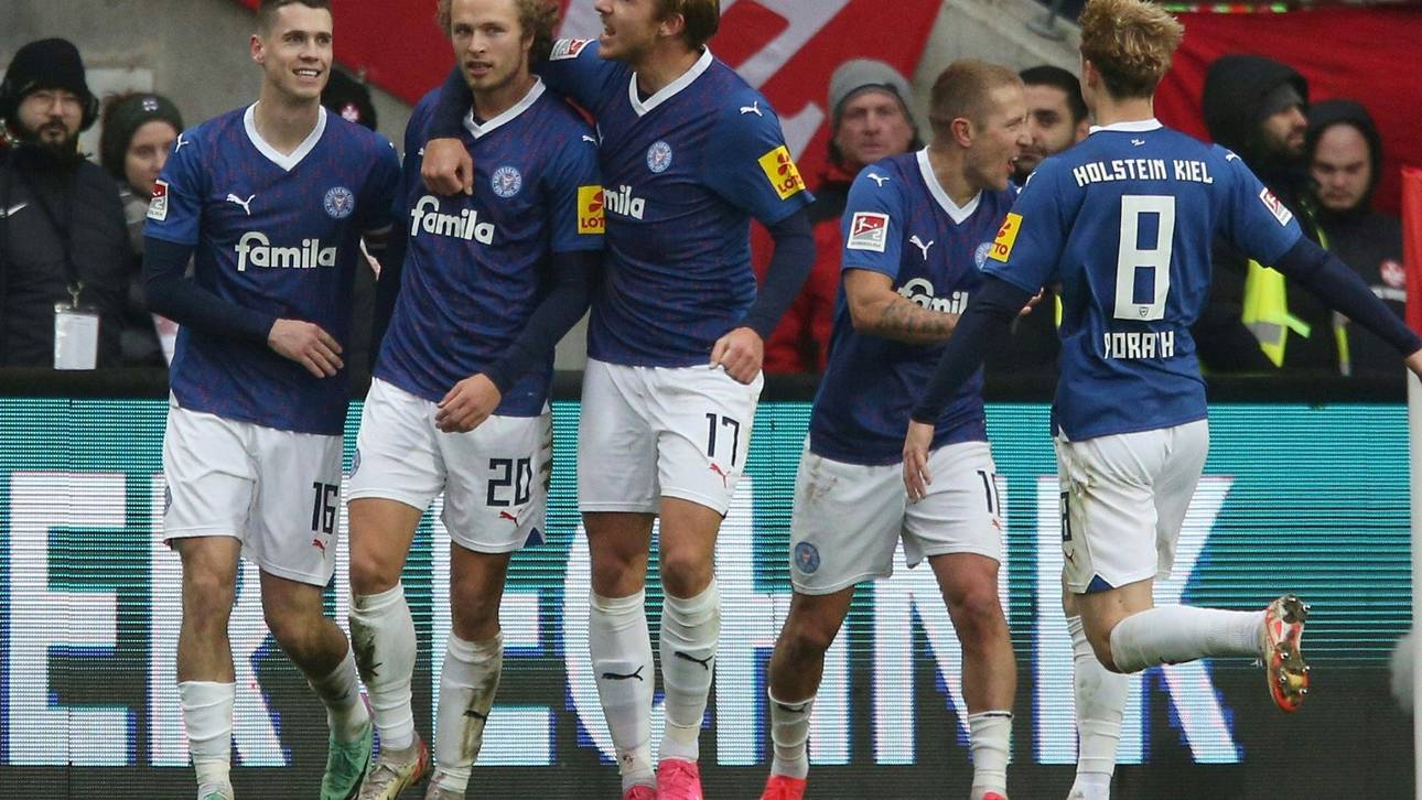 Souveräner Erfolg auf dem Betzenberg: Kiel schlägt Lautern