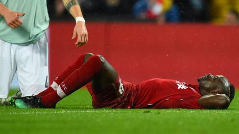 Sadio Mane vom FC Liverpool erwarteten nach der Partie gegen Bayern schlechte Nachrichten
