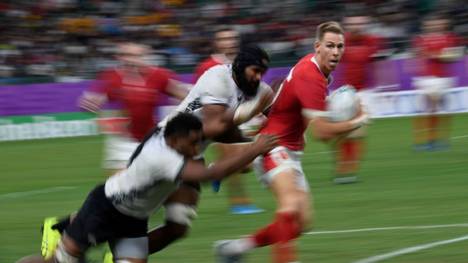 Wales steht nach einem Sieg über Fidschi im Viertelfinale der WM