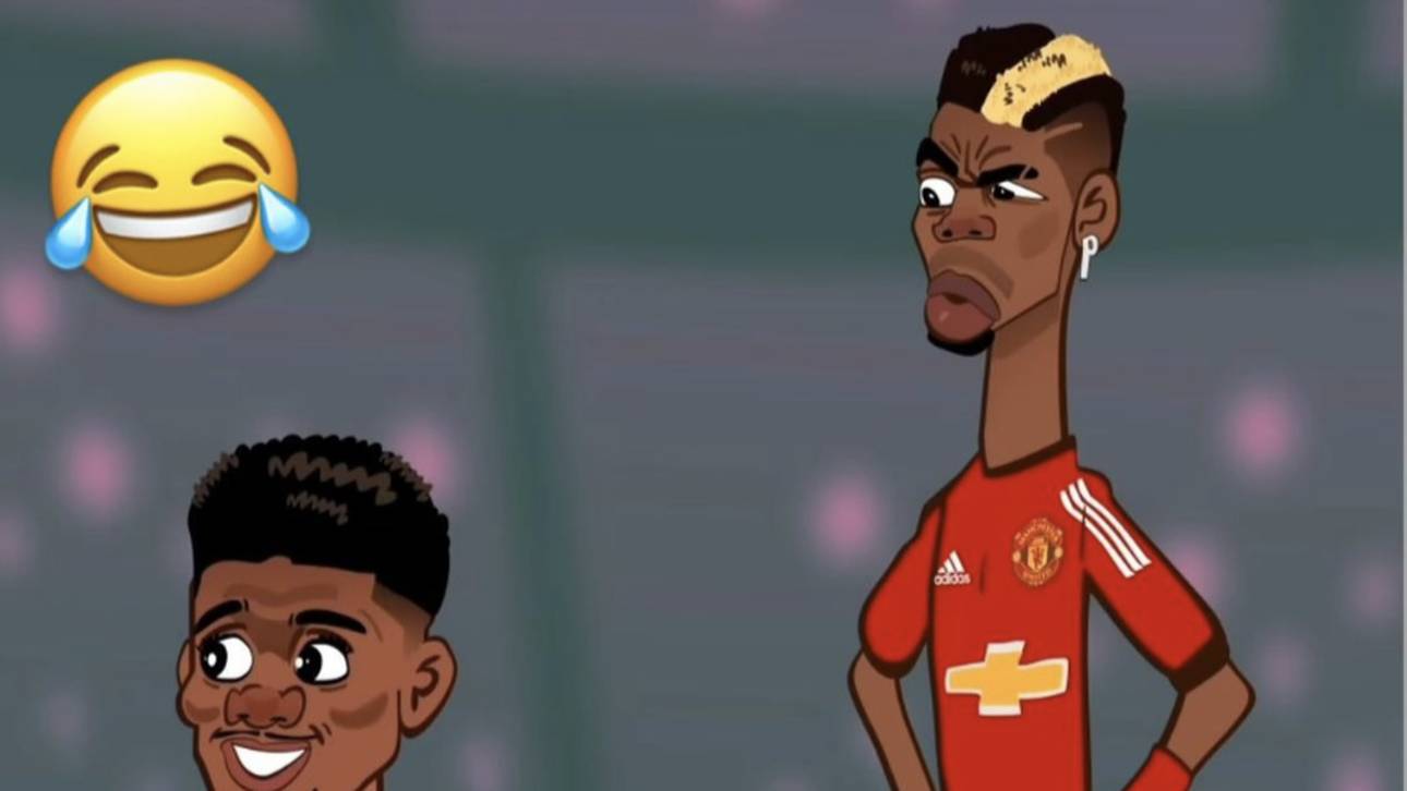 Paul Pogba postete in seiner Story ein Bild von sich im Trikot von Manchester United